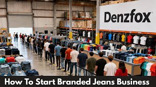 How to Start a Jeans Factory Franchise | Franchise Business 2025 | Branded Jeans Factory Franchise 