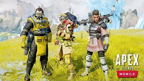 *NEW* APEX LEGENDS MOBILE - FIRST LOOK GAMEPLAY!! (EARLY BETA)