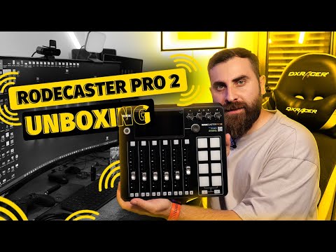 ჩემი პატარა ხმის სადგური Rodecaster PRO 2 UNBOXING