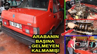 Motor Yatak Dökmüş Sağlam Bi̇r Yer Kalmamiş Tofaş Şahin Yağ Yakıyor Sıfır Motor Rektifiye