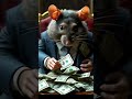 When a Rat Becomes the Boss! #shorts#viralvideo#mouse#ai