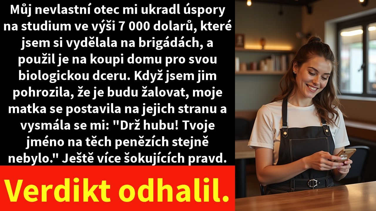 „Mami, kde jsou moje peníze?“ zeptal jsem se a v ruce držel prázdnou dřevěnou krabičku, kterou mi vyrobil táta před svou smrtí. Sedm tisíc dolarů, které jsem si čtyři roky šetřil z brigád, bylo...