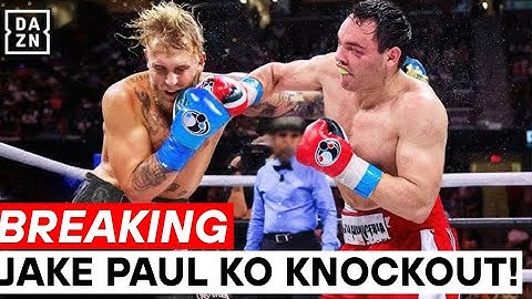 Jake Paul Knocked Out by Julio Cesar Chavez Jr in Round 5 | Shocking KO!