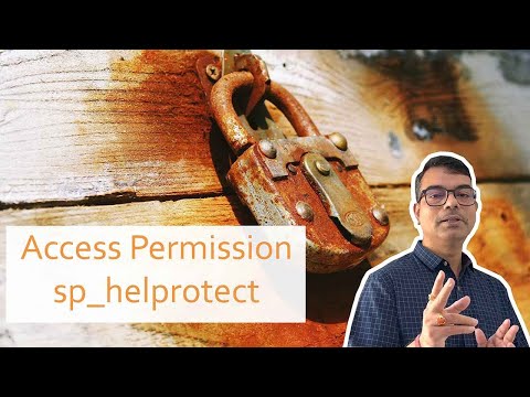 Tutorial on SAP Sybase ASE Access Permission sp helprotect