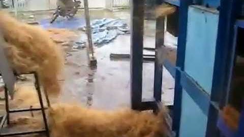 coconut shredder -how to make coconut fiber