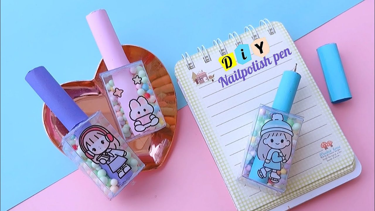 2. Nail Art Pen in Purple and White - wide 2