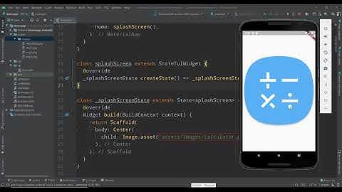 Flutter Tutorials | 11 - Splash Screen  | In Urdu By Sufyan khurshid