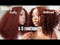 UPDATED $5 CURLY HAIR ROUTINE | Reddish Brown Jerry Curly Glueless Wig ft. Beauty Forever Hair