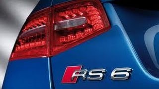 Audi RS6 around Top Gear