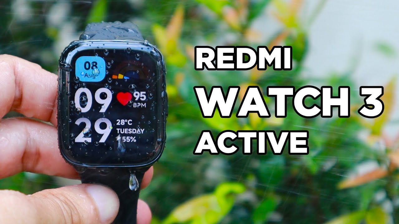 Redmi Watch 3 Active: Xiaomi previews new smartwatch before global launch -   News