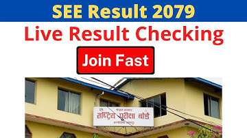 Live SEE Result 2079 Checking | Check SEE Result 2079 | How to View SEE Result 2079 with Marksheet
