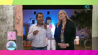 La Primera Actriz Isaura Espinoza Estuvo En Las Altas Montañas Para Leer Algunas Poesías.