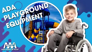 Handicap Accessible Playground Equipment!