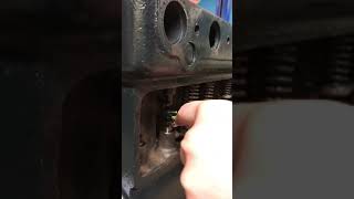 Valve adjustment