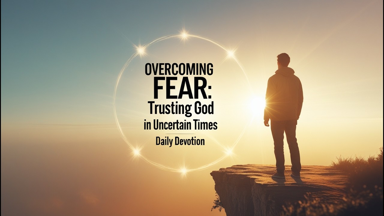 Overcoming Fear: Trusting God in Uncertain Times | Daily Devotion - YouTube