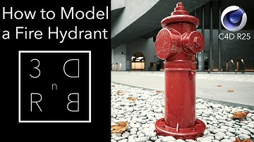 How to Model a Fire Hydrant in Cinema4D R25