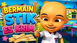 Download lagu Upin & Ipin - Bermain Stik Eskrim ( FULL EPISODE )