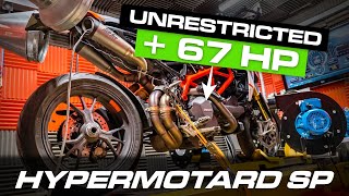 Ducati Hypermotard SP | A2 Restriction Removal +67 HP Gain | BHP UK Custom ECU Remapping