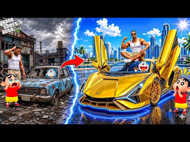 Franklin & Shinchan Compare Every Car To Find The Best Climber In GTA 5! 😱🚗 | GTA 5 Telugu Gameplay