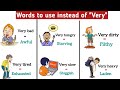 Words to use instead of very  50 common english vocabulary  daily use english words