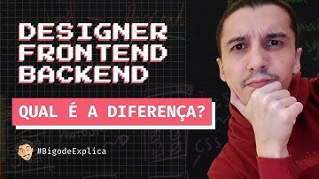 Qual é a diferença entre designer, frontend e backend? #CorteFeliz