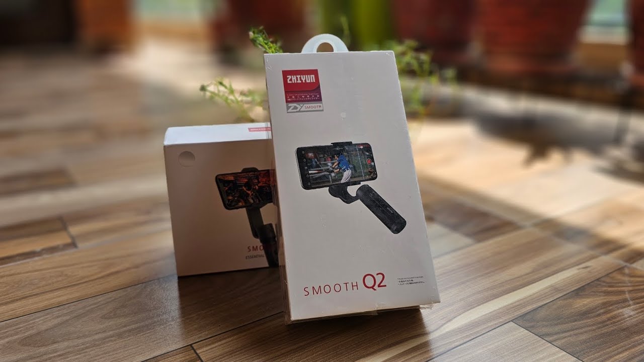 The Truly Pocket-Size Smartphone Gimbal- ZHIYUN SMOOTH Q2 3 AXIS