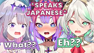 Biboo and Cecilia got confused by Vivi's Japanese [HololiveEN]