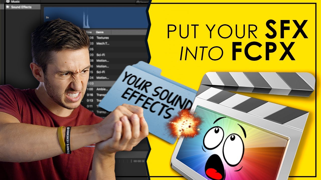 how to download sound effects to final cut pro
