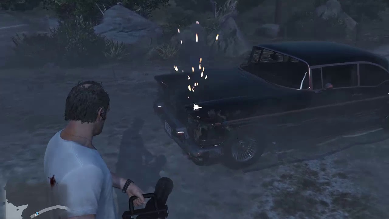 GTA V Third Way final cutscene glitch