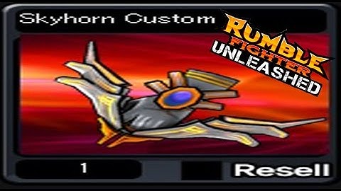 Skyhorn Custom Exocore Preview: Rumble Fighter