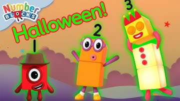 Creepy Counting for Kids 💀 | Learn to Count for Kids | 12345 | Numberblocks
