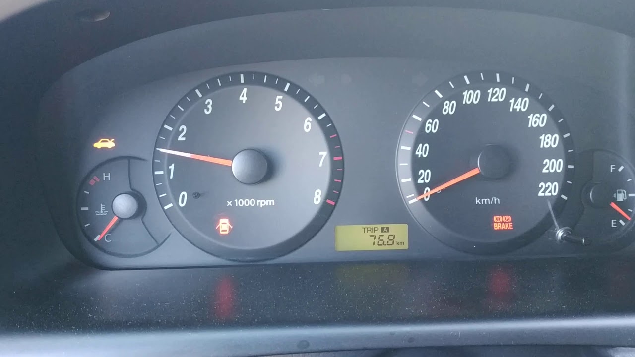 Хендай Элантра xd дёргаются обороты - YouTube