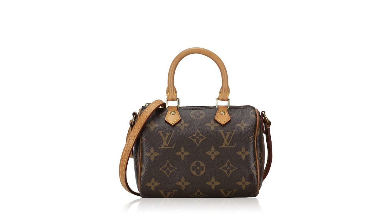 LOUIS VUITTON Monogram Nano Speedy 1276876