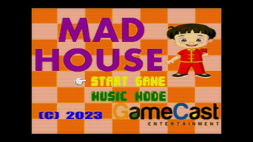 Mad House (MSXDev23 #06) v4.0. MSX2/MSX-Music. Gamecast Entertainment 2023. Full Playthrough?