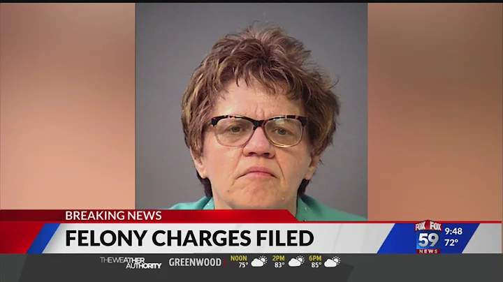 Booking photo for 68-year-old Diane Goebel just re...