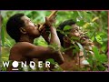 This hidden tribe hunt jungle animals with deadly precision  man hunt s1 e2  wonder