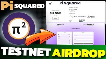 Pi Squared Testnet Airdrop Guide | Pi Squared  Airdrop Details | $12.5M Funding Project Join Early
