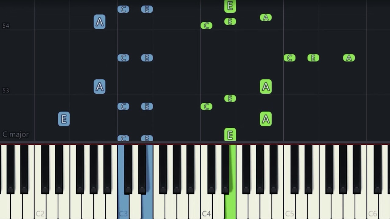 Ya viene el niñito-Villancico-Piano Tutorial