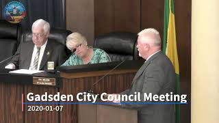 Gadsden City Council Meting 2020-01-07
