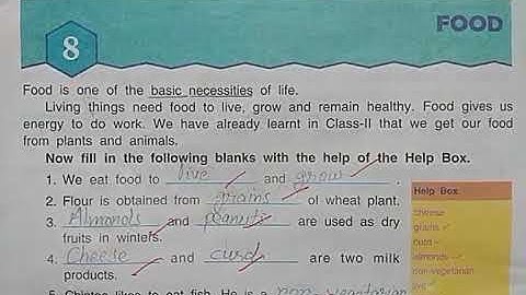 DAV Nahan Class-III Science Lesson-8, Part-4