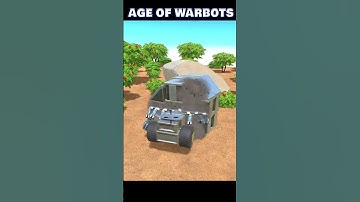 Furious drums stick Warbot! - AGE OF WARBOTS #sandbox  #mech   #indiegame  #battlesimulator