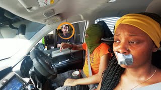 Prisoner Drive Through Prank *They Called The Cops 😲*