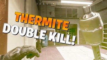 Cross Map Thermite DOUBLE KILL! | Modern Warfare Search and Destroy