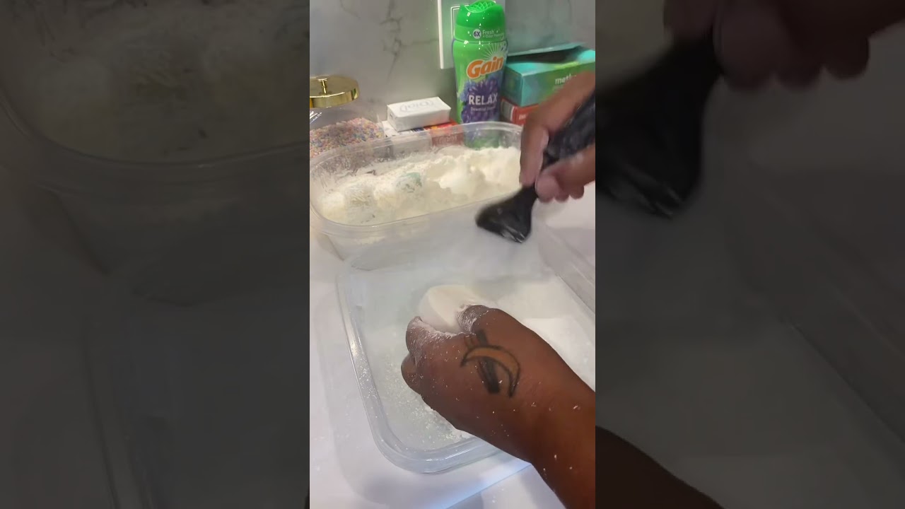 Part 6 | cornstarch shifting #cornstarch #asmr #asmrvideo