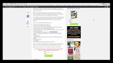 How to Link Google Analytics and AdSense accounts