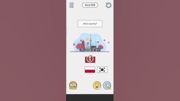 brain up game level 253 ! Which country