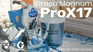 Graco Magnum ProX17 Paint Sprayer  A lightweight heavy hitter