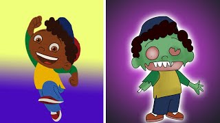 Little Einsteins QUINCY Characters As Zombies Version | Speed Drawing Art