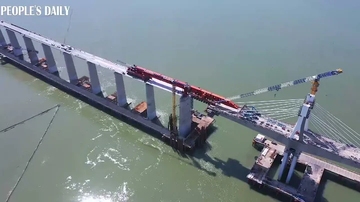 Kunlun, the world’s first 1,000-ton level bridge girder erection machine, completed its 1st mission