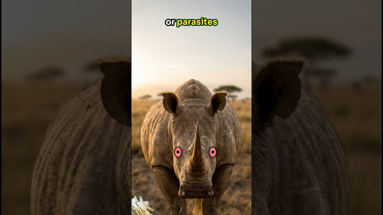 Animals that use other animals as BODYGUARDS. #shorts